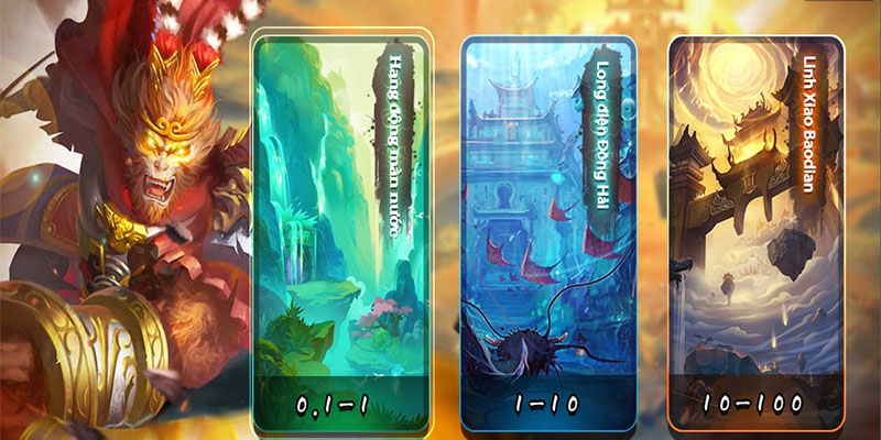 Vũ khi trong game đa dạng với nhiều dòng có tính sát thương cao