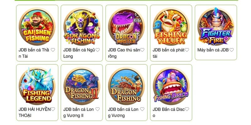 Đôi nét thông tin ban đầu về sảnh JDB Gaming bắn cá