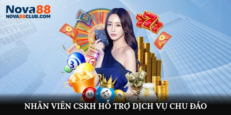 Nhân viên CSKH hỗ trợ dịch vụ chu đáo